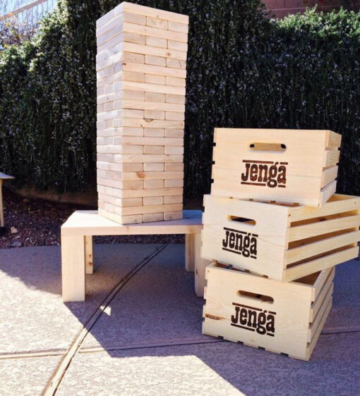 Giant Jenga Tumbling Toy Top It OFF | Griffin | Cobb County GA